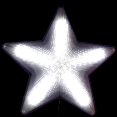 Stea Luminoasa de Craciun 40cm LEDuri Albe 220V TO