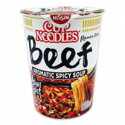Supa instant noodles cu vita Nissin 64g MGR28022