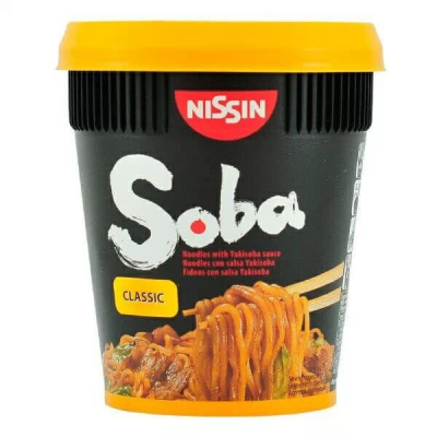 Supa Instant Soba in stil asiatic cu gust clasic si sos de yakisoba 90g MLL