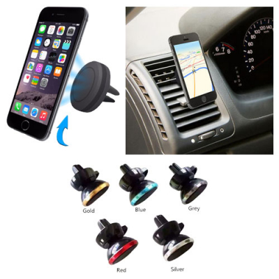 Suport auto magnetic pentru grila ventilatie telefon tableta GPS.