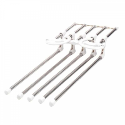 Suport pentru prosoape de baie Metal+PVC 35x14x6cm WEI 14227 DNC53985
