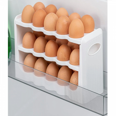 Suport Plastic 30 Oua pentru Usa Frigider Foly EggyBox BNM4016 DNC51400