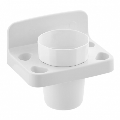 Suport plastic pentru periuta si pasta dinti 19.5x15x8.5cm Qlux L00646 JGR