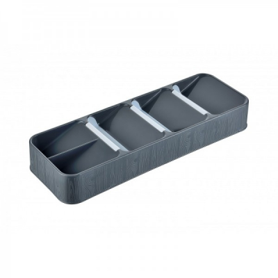 Suport Plastic Set Tacamuri 13x38.50x5.5cm Tuffex TP559 JU