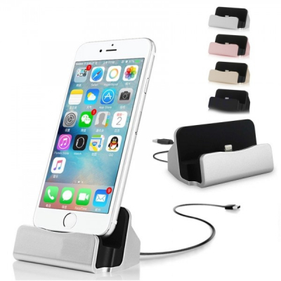 Suport Stand Dock de Birou Incarcare Telefon Mufa Lightning