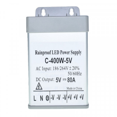 Sursa Alimentare Aluminiu de Exterior 5V 400W 80A 7E047 XXM