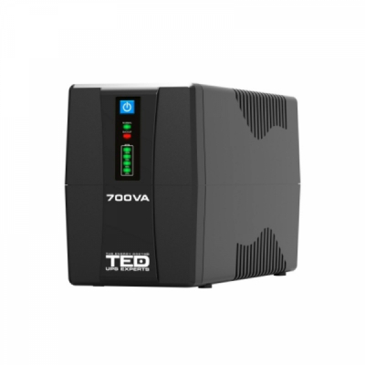 Sursa curent UPS 700VA 400W Line Interactive AVR 2 schuko TED 7G011 XXM