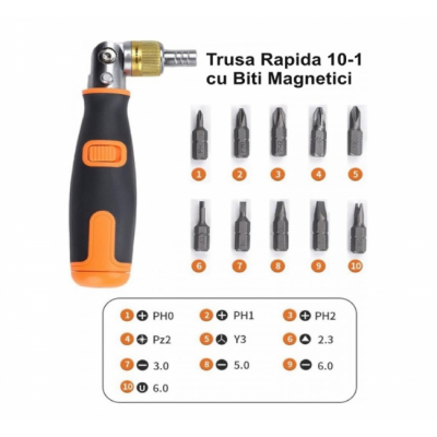 Surubelnita Multifunctionala 10in1 cu Clichet 2050A 17G018 XXM