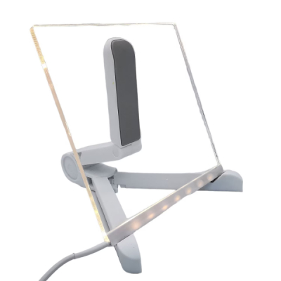 Tabla Acril Iluminat LED la USB, Markere, Mesaje/Desene/Liste 40x30cm NNN