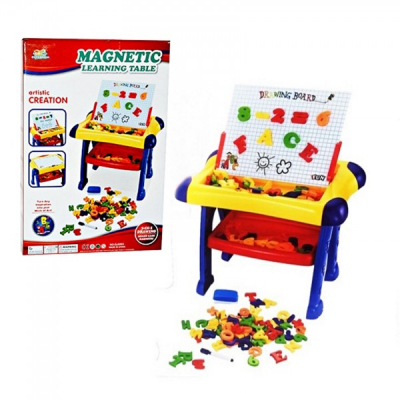 Tabla Magnetica Educativa Copii 3in1 cu Cifre si Alfabet QJ5593