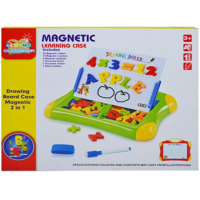 Tabla Magnetica Educativa Copii 3in1 cu Cifre si Alfabet QJ5581