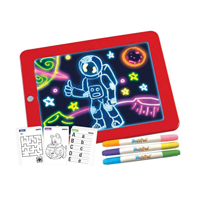 Tableta de Desen Magic Pad 8 Efecte Luminoase Color tip Neon