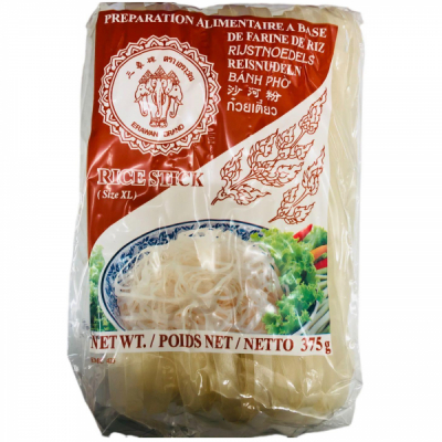 Taitei Asiatici lati din orez Erawan Rice Stick Size XL 10mm 375g MLL