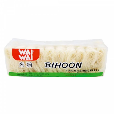 Taitei Fini Fidea din Orez Wai Wai Bihoon Tailanda 500g MLL