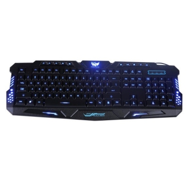 Tastatura Gaming Multimedia cu Fir, Iluminata 3 Culori M200