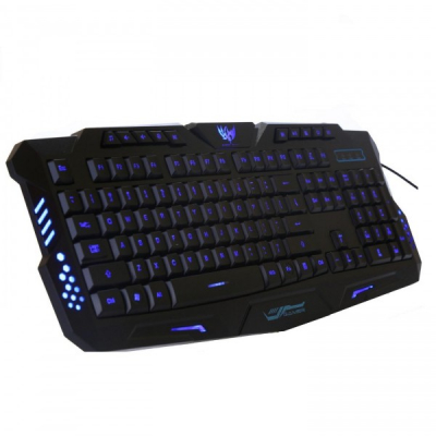 Tastatura Gaming Multimedia cu Fir, Iluminata 3 Culori M200