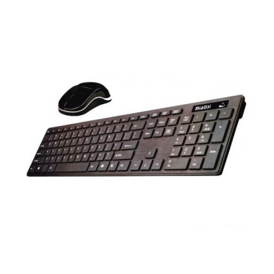 Tastatura Ultra Slim si Mouse Kit USB Wireless MS9501