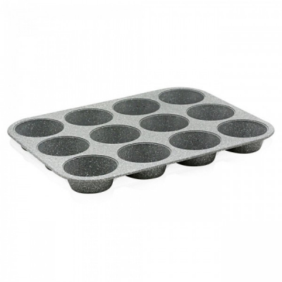 Tava marmorata 12 forme briose 35x26x2.5cm Zephyr Z1223GM Voltz V51223GC