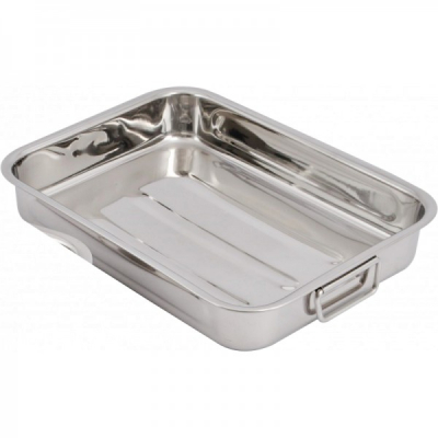Tava pentru cuptor din inox 45x35.5x5.5cm ILP45 JU