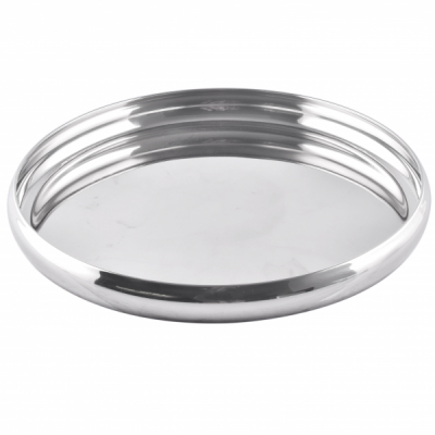 Tava rotunda din INOX 33x3cm Grunberg IBT33