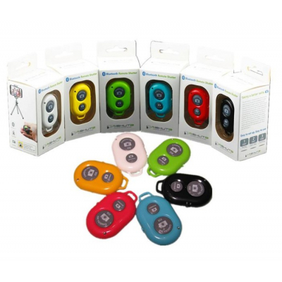 Telecomanda Bluetooth Remote Shutter pentru Selfie Camera Telefon