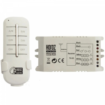 Telecomanda Wireless Universala Dimmer Lustra 3 canale Horoz ZLN