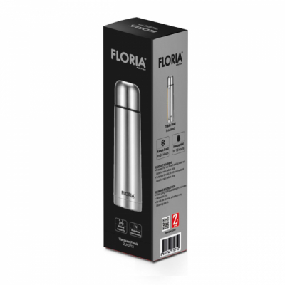 Termos Inox Floria capac functie pahar 500ml Zilan ZLN0712
