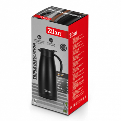 Termos tip ceainic 1.5L negru Zilan Zilan ZLN0781