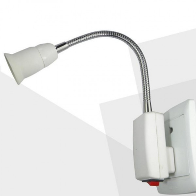 Lampa pentru Becuri E27 la Priza 220V Brat Flexibil Lamp Holder Converter