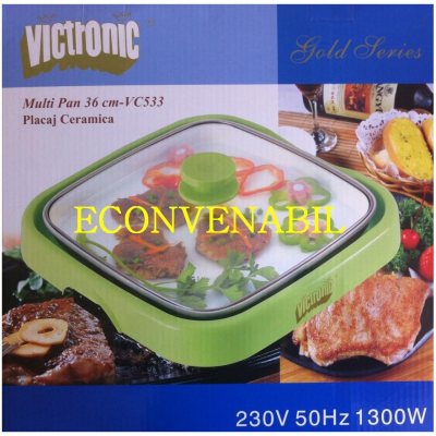 Tigaie electrica ceramica Hot Pan Victronic VC533