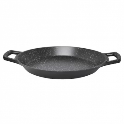 Tigaie de Paella Aluminiu cu manusi 32cm Cheffinger CF-PP32