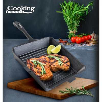 Tigaie grill Cooking by Heinner fonta 25x4.7cm HR-TNJ-G25 DNC65352