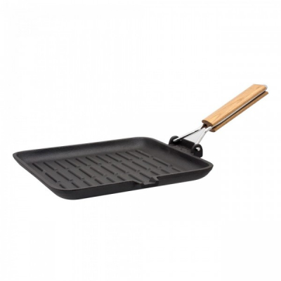 Tigaie grill de fonta 24cm Rosberg R54616A24