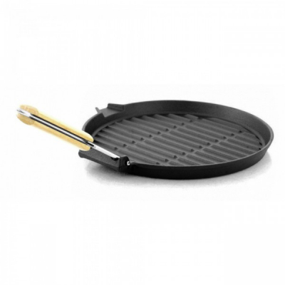 Tigaie grill de fonta rotunda 26cm Sapir SP4616A26