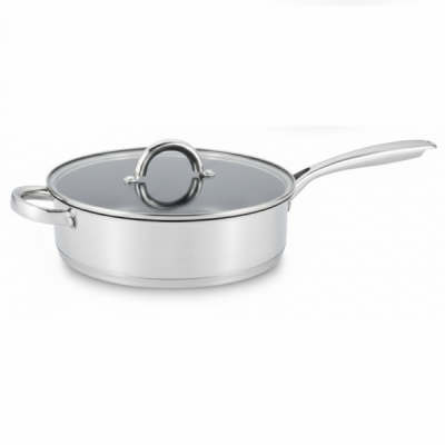 Tigaie Inox Invelis anti-aderent 24cm 3L Grunberg GR3824