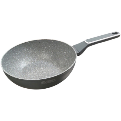 Tigaie Wok Antiaderenta Aluminiu Forjat 24cm Brio Terra Stone 105805 CNN50568