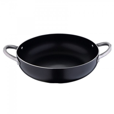 Tigaie Wok cu manere din Inox Bergner BGMP7937