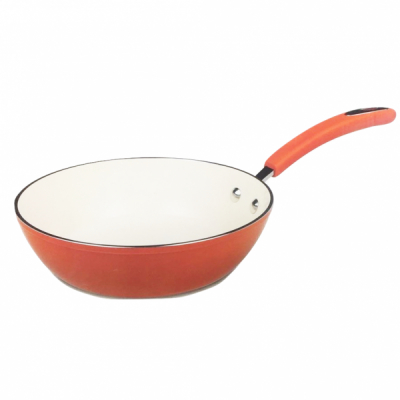 Tigaie Wok din Aluminiu cu interior Ceramic 24cm HouseWares ZPNS125