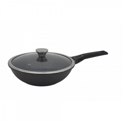 Tigaie Wok Marmorata Maner Detasabil 28x8cm Bohmann BH173028WK