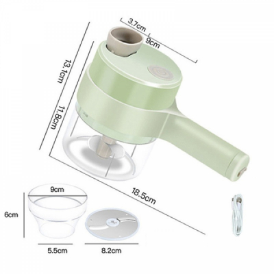 Tocator Maruntitor Feliator Electric Alimente Legume Hammer la USB-C