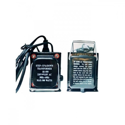 Transformator 220V 110V Convertor Tensiune Buton si Cablu 220V 500W 7F002 XXM