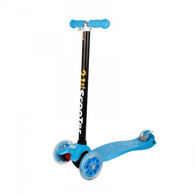 Trotineta Copii cu Roti din Silicon 201314 21ST Scooter Blue