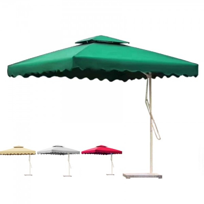 Umbrela de Gradina Patrata cu Picior Lateral 2.2x2.2m