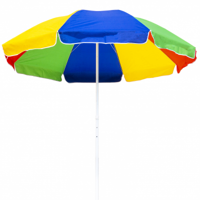 Umbrela Plaja si Gradina multicolora 3m Zilan CC9844