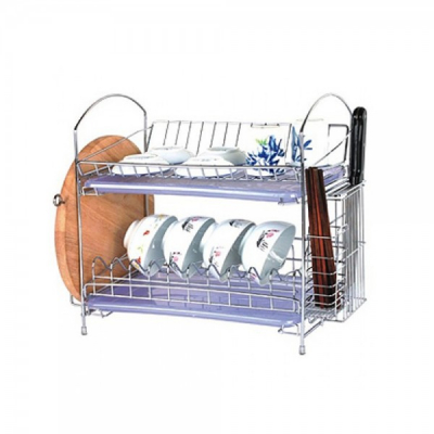 Uscator de vase etajat cu 2 tavi de scurgere Sapir SP3000D