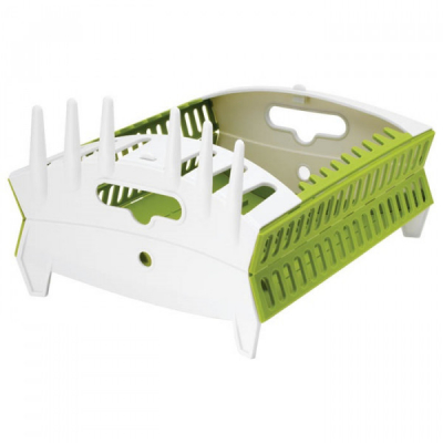 Uscator de Vase Plastic Pliabil Tava 34x30x15cm Snapfold Dish Rack