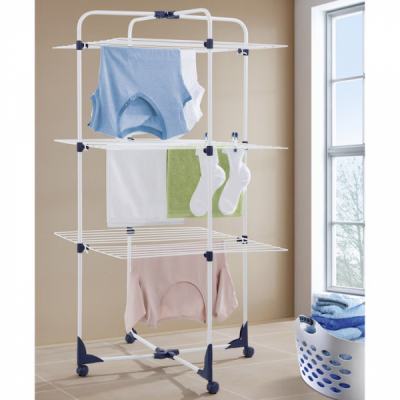 Uscator Rufe Vertical 3 Etaje cu Suport Umerase DNC66274