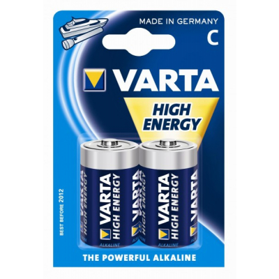 Varta High Energy Baterii C Alcaline LR14