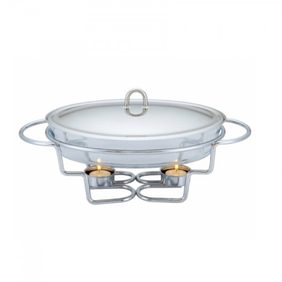 Vas cald dish Sticla Termorezistenta 2 lumanari 3.2L Bohmann BH2007