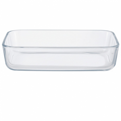 Vas Mic din Sticla Termorezistenta dreptunghiular 0.9L Caldo KP900RC JGR